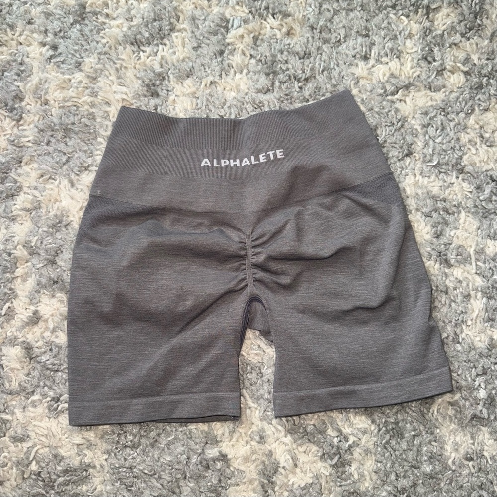 Alphalete Women's light gray athletic shorts